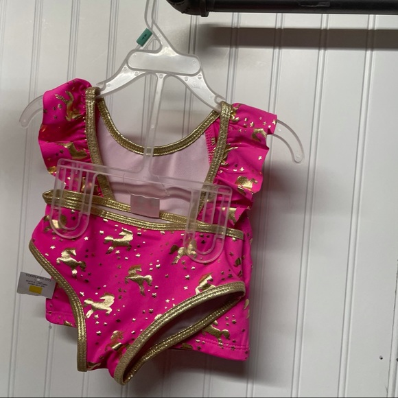 NWT Kidgets 2 Piece Unicorn Bathing Suit 24M - Picture 3 of 4